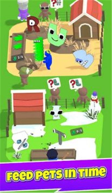 空闲字母动物园Idle Funny Zoo: ABC Friends v1.0.2.1截图2