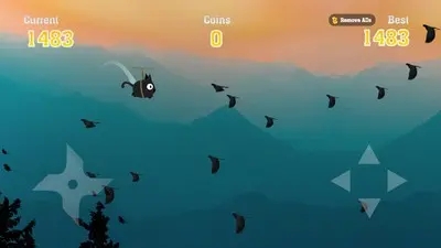 飞翔的忍者猫Flying Cat Ninja v2.0截图2