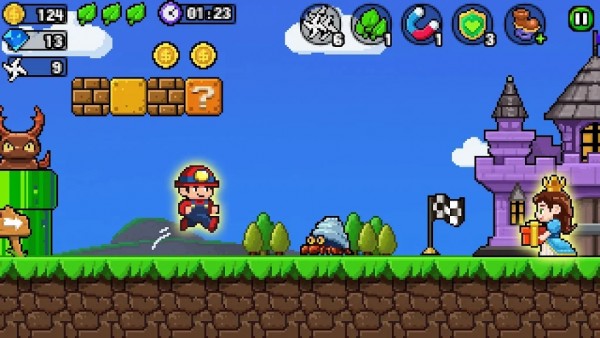 像素超级跑Super World v1..0.7截图3