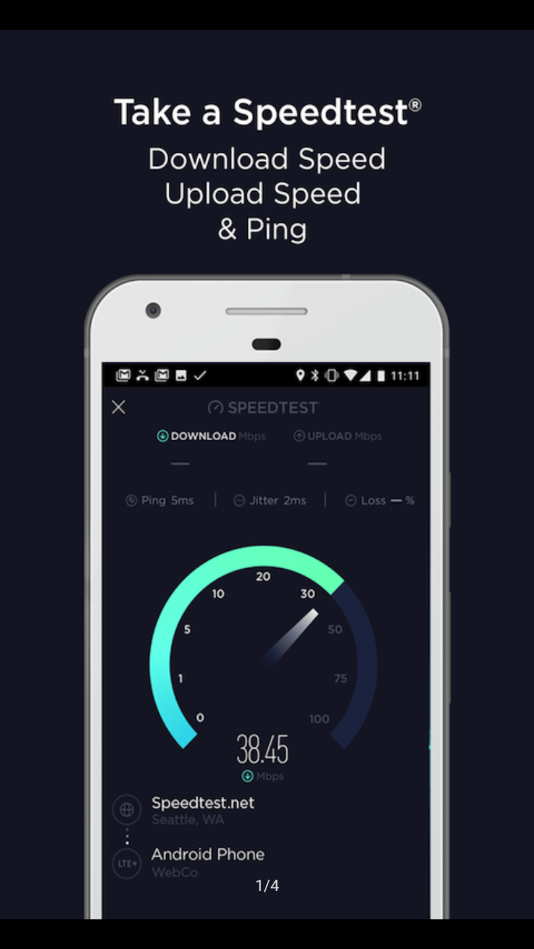 网速测试Speedtest v4.5.4截图1