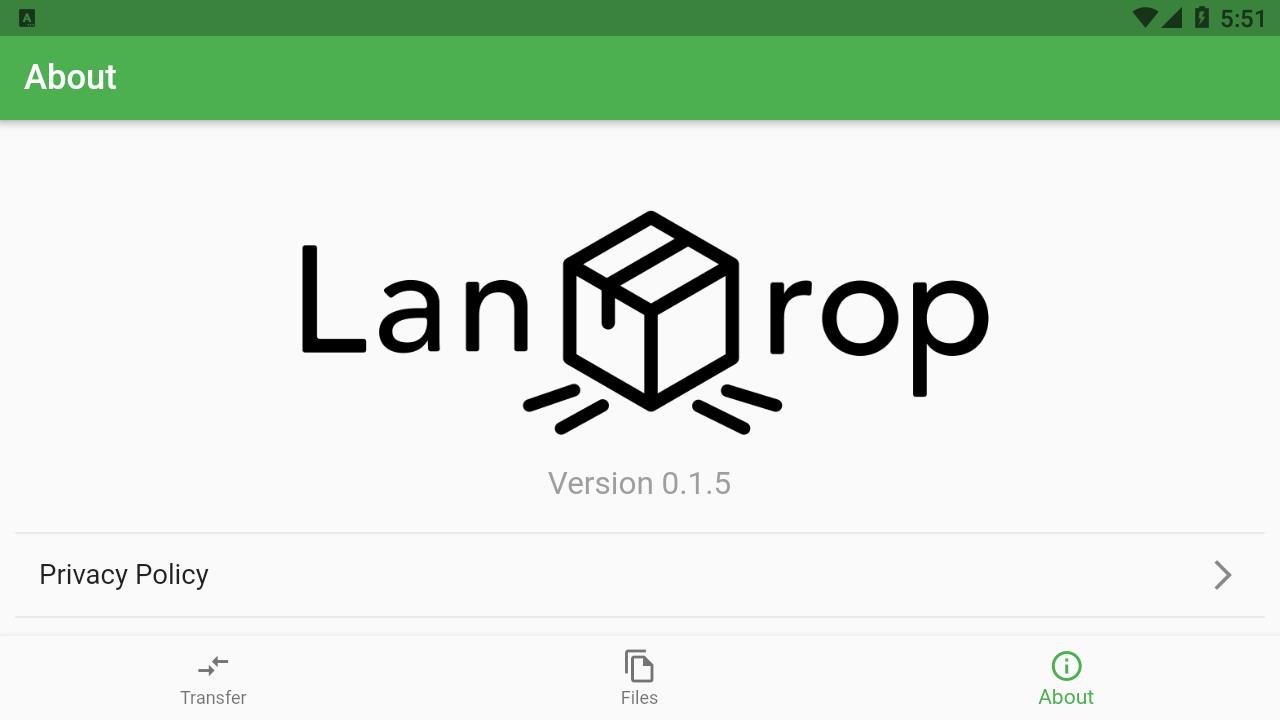 LANDrop 安卓 v0.1.5截图3