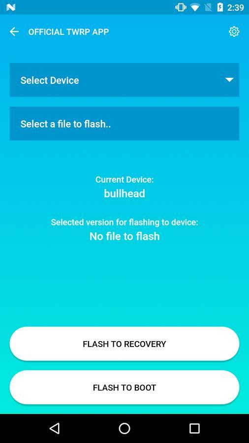 Official TWRP App v1.21截图1