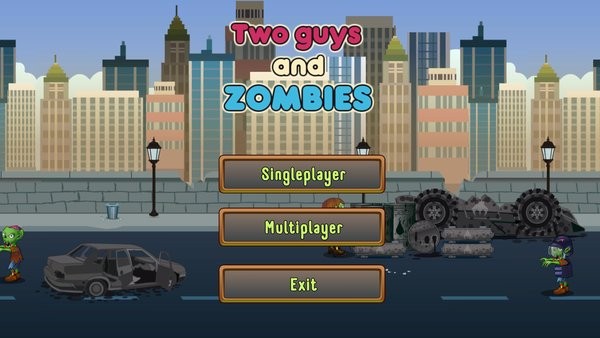 两个男人和僵尸双人版(Two guys And Zombies) v1.1.8截图3