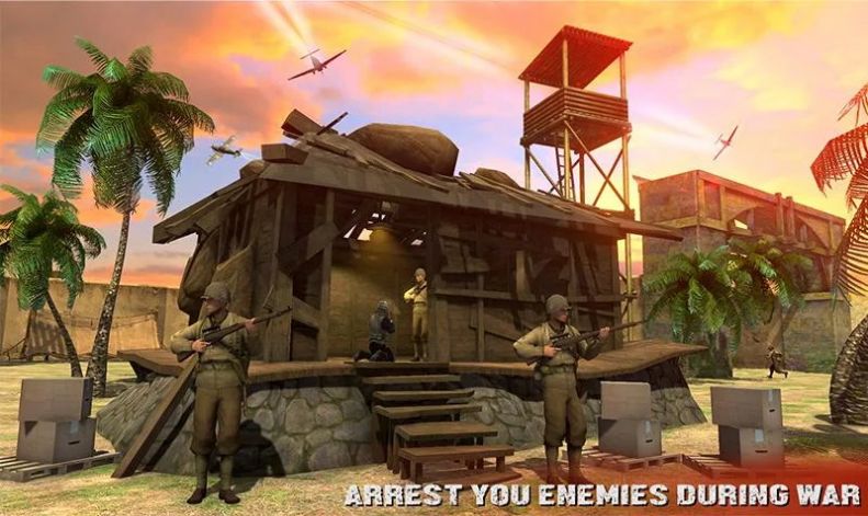 二战世界战争英雄(World War II FPS Shooting Heroes of War) v1.0.7截图3