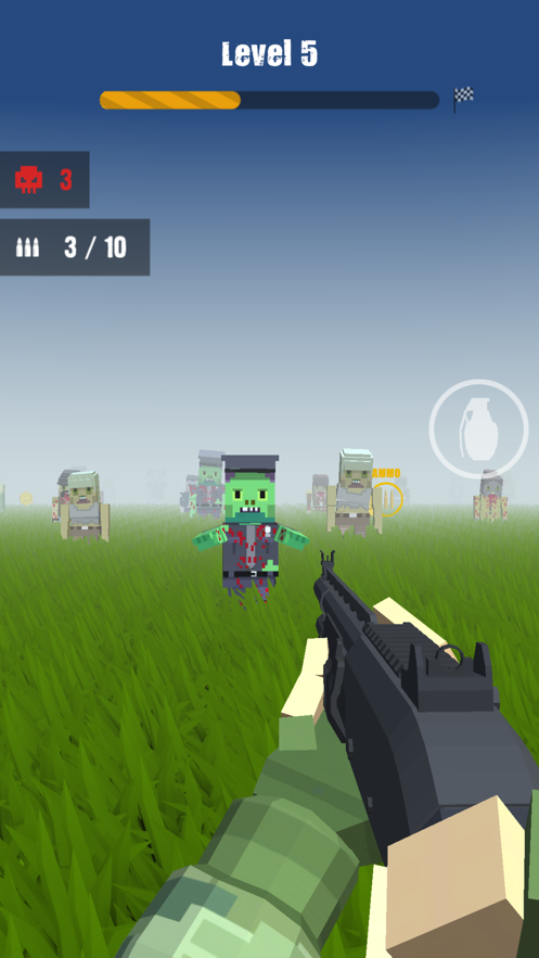 方块人射击僵尸(Blocky Gun warfare) v1.14截图2