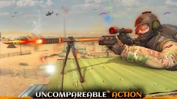 现代战争射击突击队(WW2 Sniper Gun Simulator) v1.0.4截图1