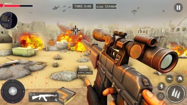 现代战争射击突击队(WW2 Sniper Gun Simulator) v1.0.4截图2