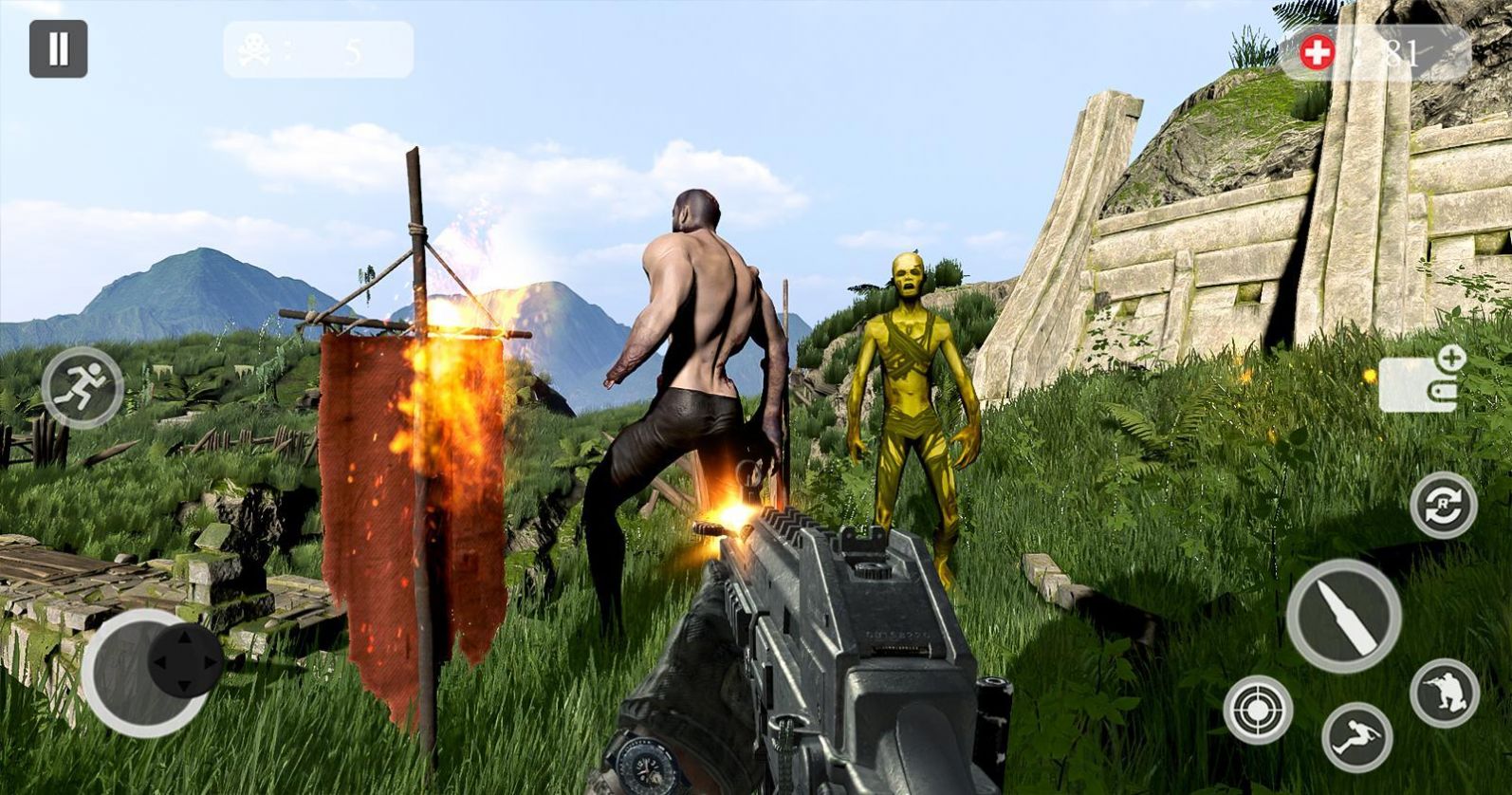 僵尸猎人生存战争(Zombie Hunter Fps) v3.5截图3