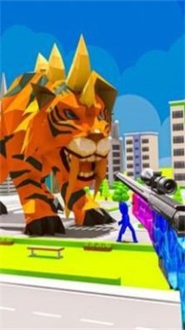 巨型怪兽狙击战Giant Monster Sniper Wars v1.1截图2