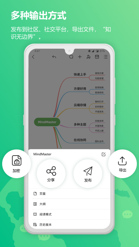 MindMaster思维导图 v7.0.1截图3