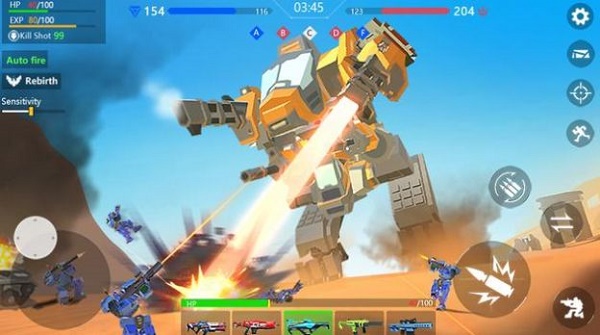 机器人大战多人在线Robot war:Modern Combat FPS v1.12截图3