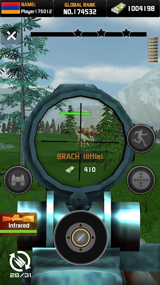 射击野生恐龙Wild Animal Hunt 2021: Dino Hunting Games v1.36截图3