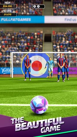 Flick Soccer(轻弹足球游戏) v1.4截图1