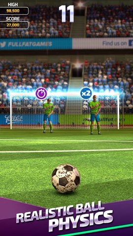 Flick Soccer(轻弹足球游戏) v1.4截图2