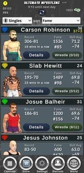 终极摔跤经理Ultimate Wrestling Manager v1.21截图3