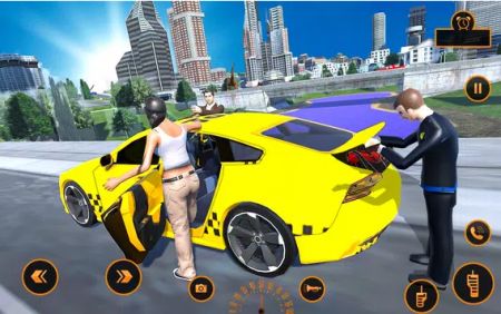 现代出租车模拟器Modern Taxi Simulator v1.2截图1