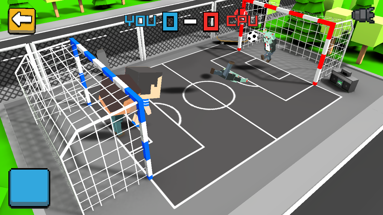 Cubic Street Soccer 3D(立方街头足球手游) v1.1.0截图1