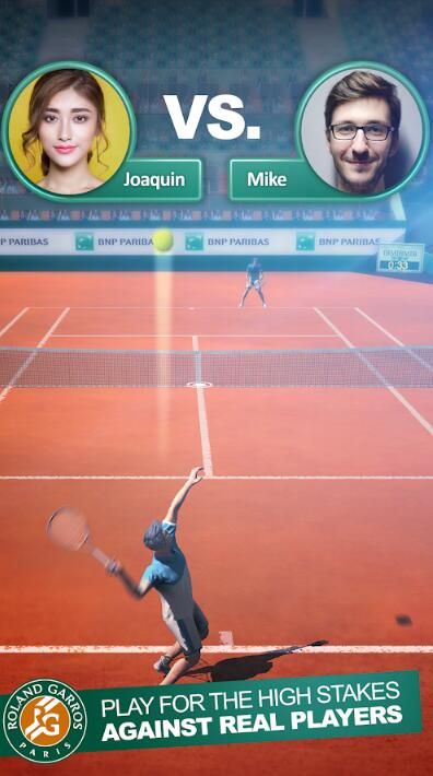 Tennis Champions(法国网球公开赛游戏) v1.31截图2