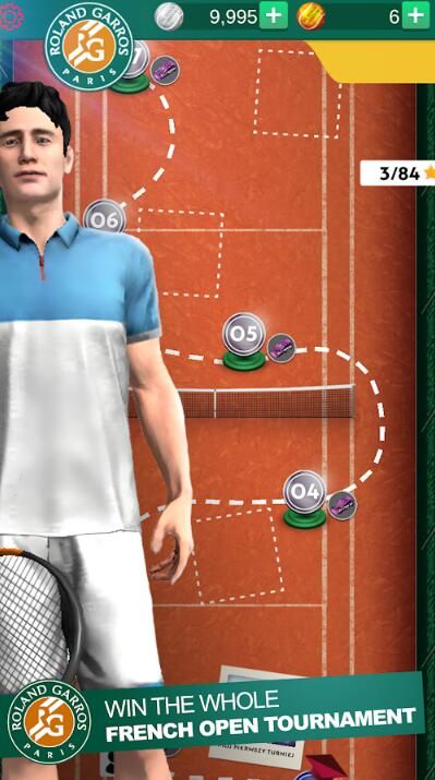 Tennis Champions(法国网球公开赛游戏) v1.31截图3