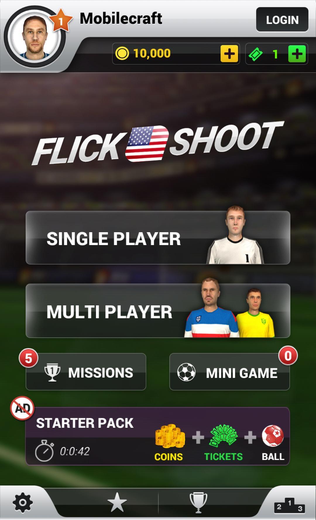 Flick Shoot US(指尖足球美国游戏) v2.1.0截图3