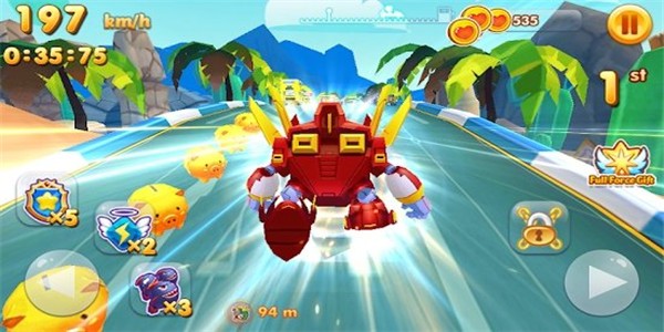 Kart Toon Racer Ultimate Racing Track(卡丁车变形金刚) v1.1截图1