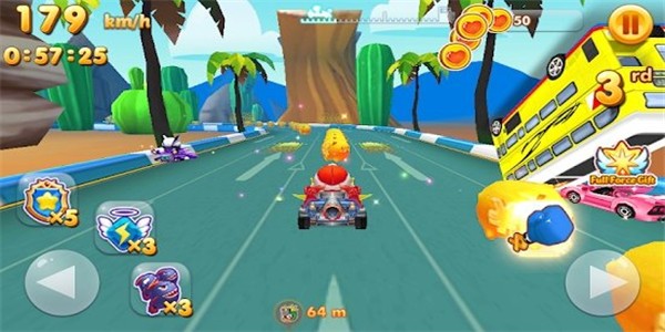 Kart Toon Racer Ultimate Racing Track(卡丁车变形金刚) v1.1截图2