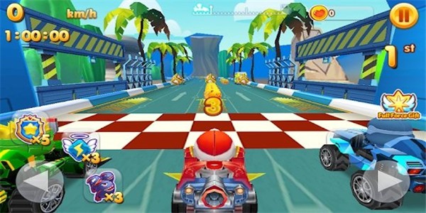 Kart Toon Racer Ultimate Racing Track(卡丁车变形金刚) v1.1截图3