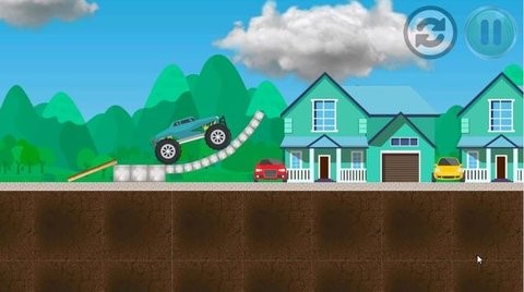 Monster Truck Jump(怪物卡车跳跃加速赛) v1.0.9截图1