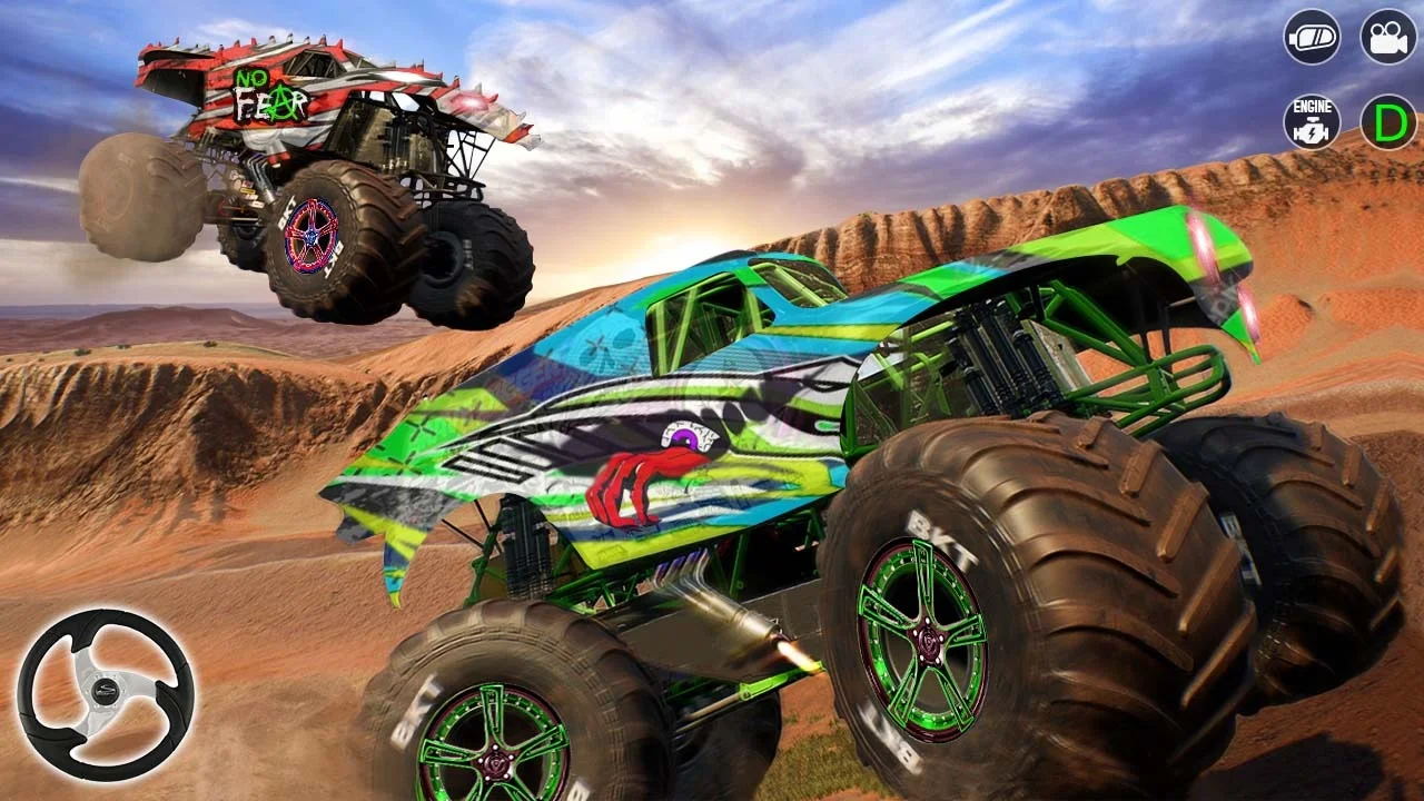 怪物卡车物理碰撞(Monster Truck Ferocity) v1.7截图2