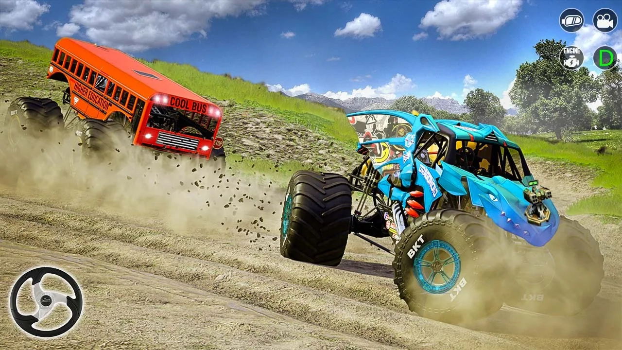 怪物卡车物理碰撞(Monster Truck Ferocity) v1.7截图3