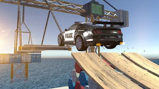 Police Car Parking And Dri v0.1截图2