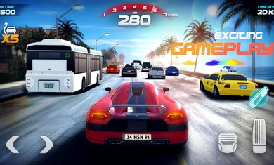 Race Pro: Speed Car Racer in Traffic(车流中的极速赛车手) v1.8截图3