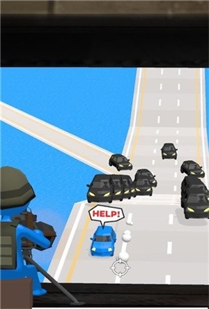 Car Chase Escape(掩护小蓝车) v1.0.3截图1