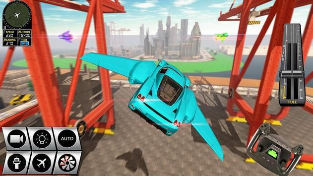 未来派飞行汽车赛车(Futuristic Flying Car Racer) v1.5截图3