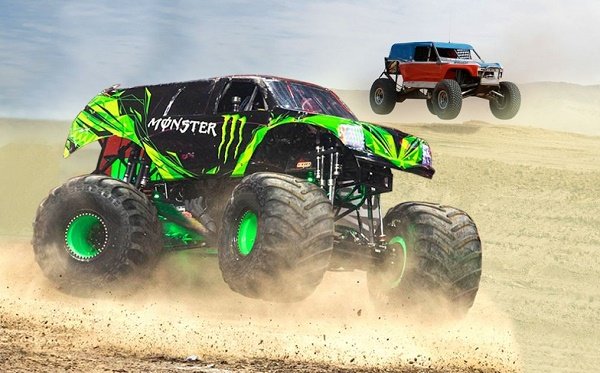 怪物卡车越野逃犯Monster Truck Offroad Outlaws v1.0截图3