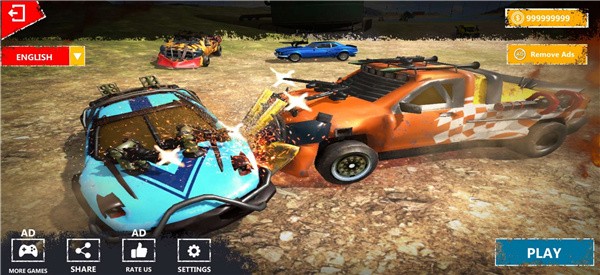 金属狂怒汽车狂(Metal Rage Car Madness) v1.1截图3