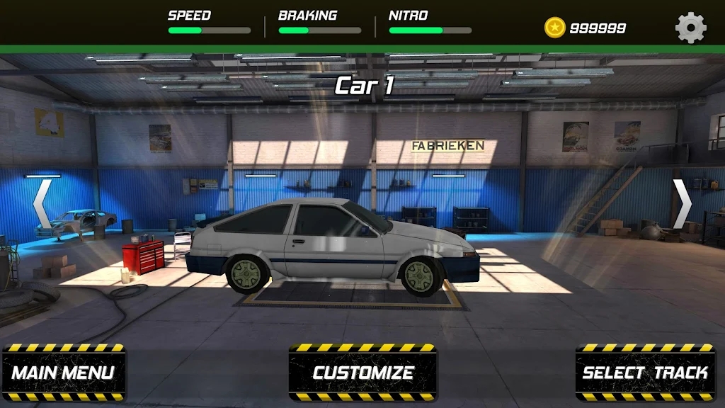 逼真的汽车漂移模拟器Realistic Car Drift Simulator v1.0截图3