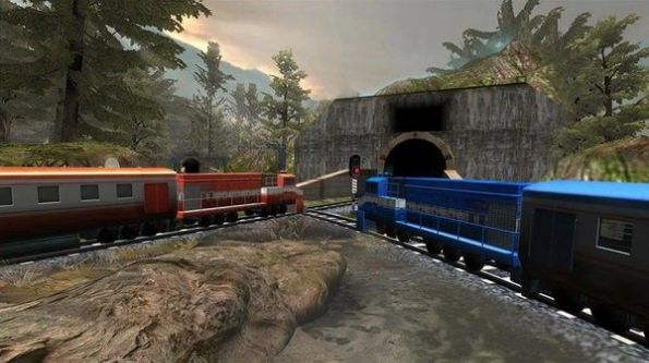 火车比赛3d游戏(Train Racing 3D) v8.1截图1