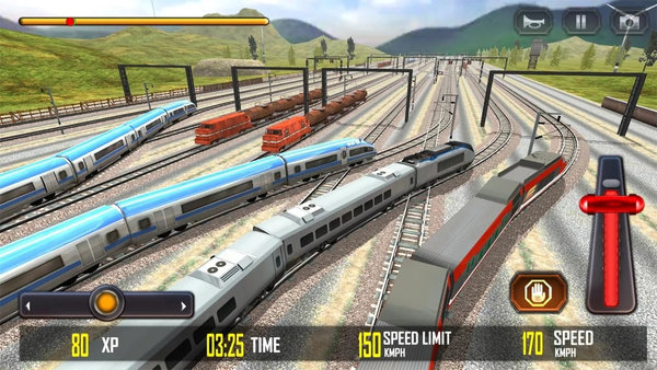 火车比赛3d游戏(Train Racing 3D) v8.1截图4