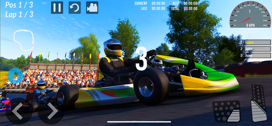 卡丁英雄之战（Kart Heroes） v1.0截图1