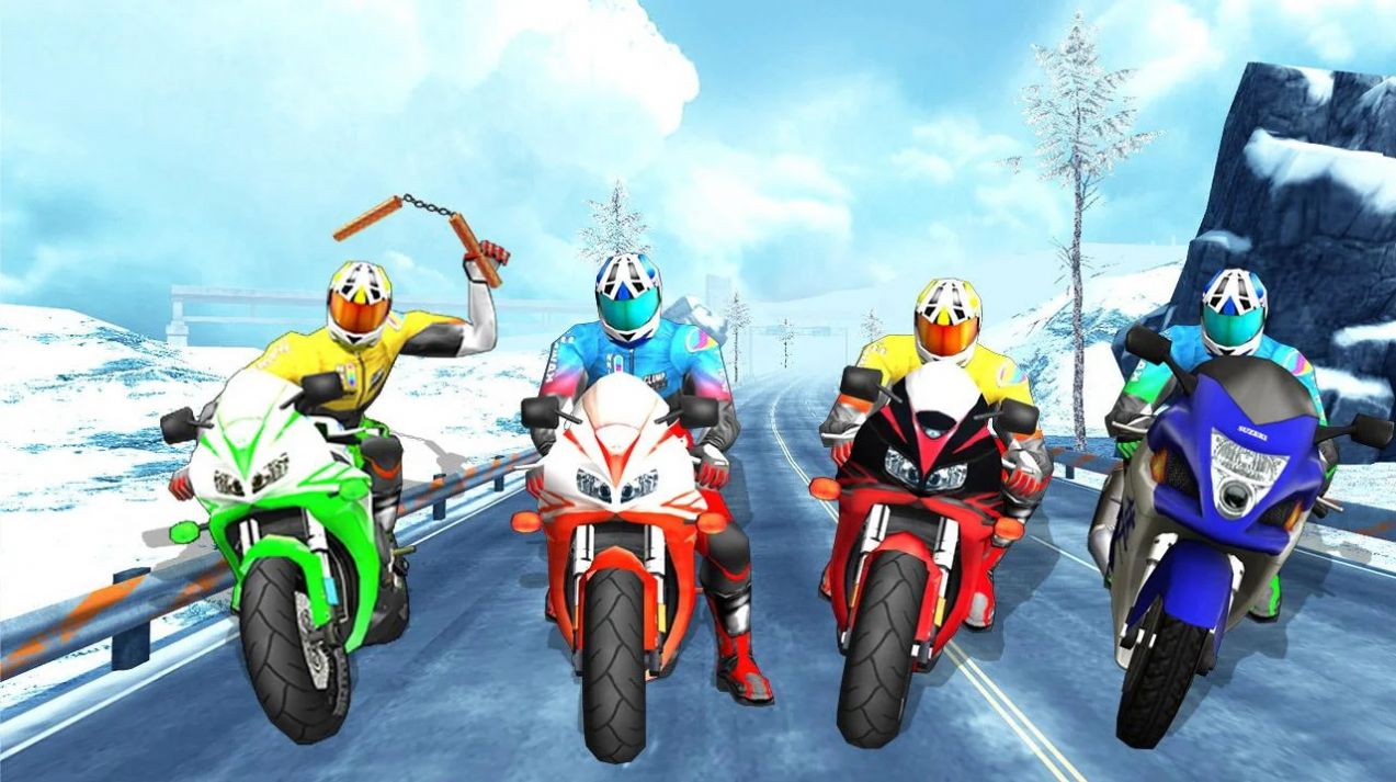 城市暴力摩托(Road Rash Rider) v1.0.5截图1