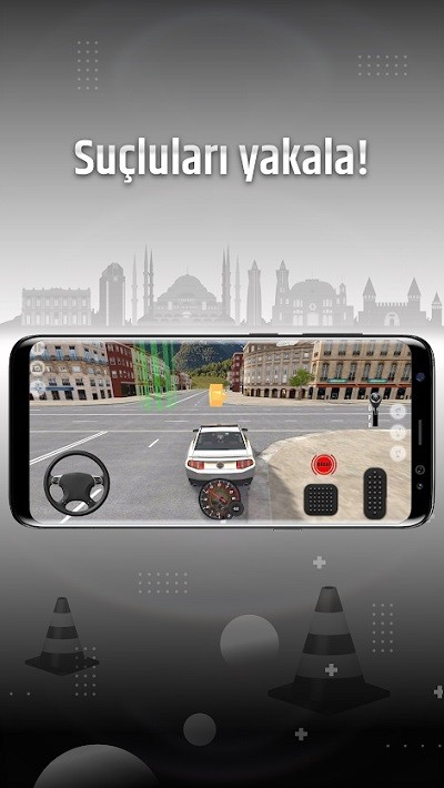 土耳其警车手机版(Türk Polis Araba Oyunu) v1.2截图5