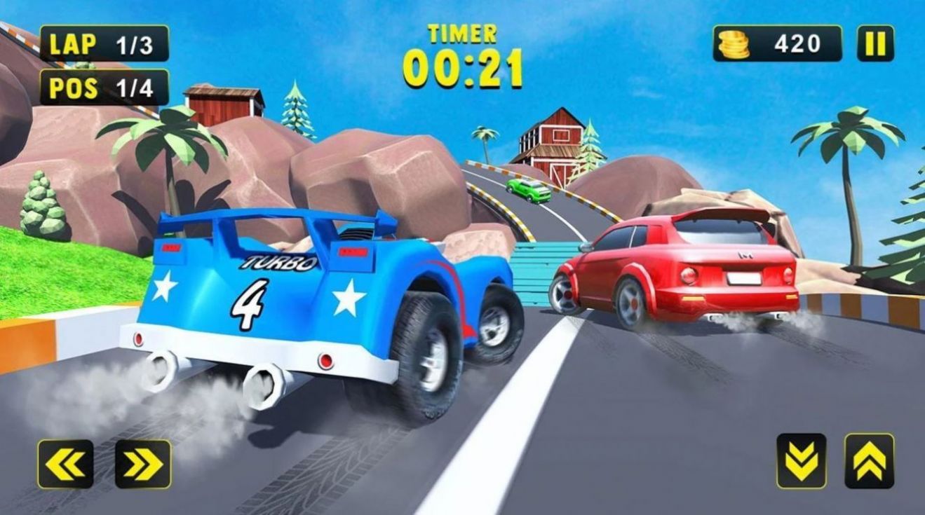 极限卡通赛车(EXTREME KIDS CAR RACING) v1.0.5截图1