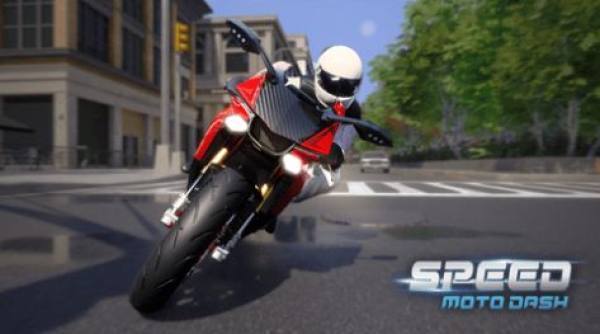 高速摩托竞技游戏(Traffic Moto) v0.6截图2