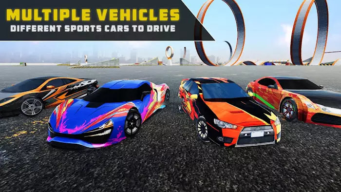 终极汽车特技驾驶(Ultimate Car Stunt Dri v1.0截图1