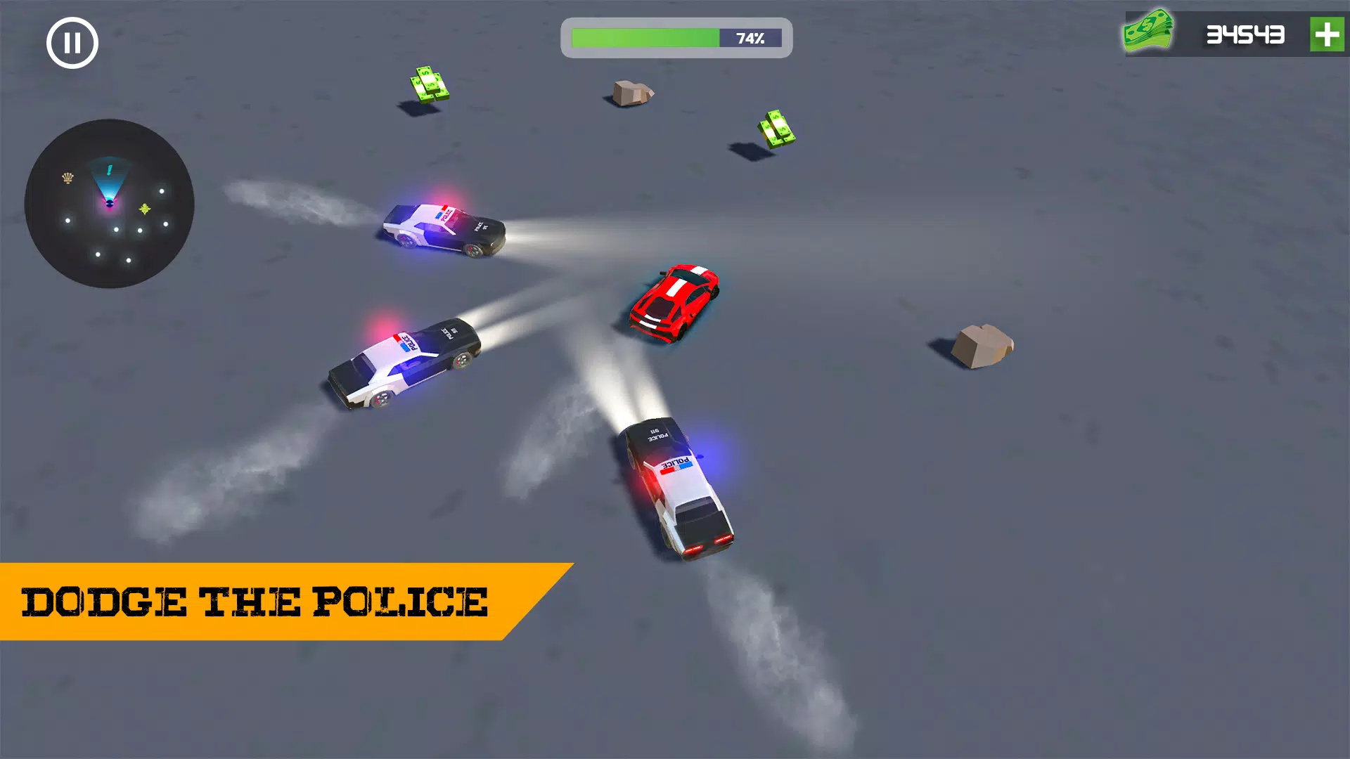 Dodge Police Car escape: Dodging Car Games free v1.0.17.3.3.2截图1