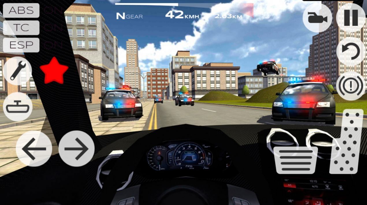 3D极限赛车(Traffic Tour Racer 3D) v1.1截图2