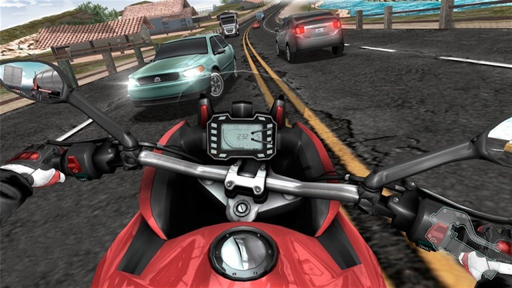 奔跑的摩托(On The Run Moto) v1.2截图1