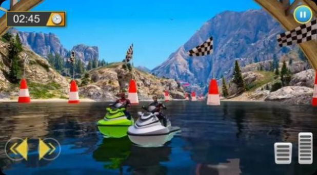 超级英雄摩托艇比赛(Superhero Jet Ski Boat Racing) v1.02截图2