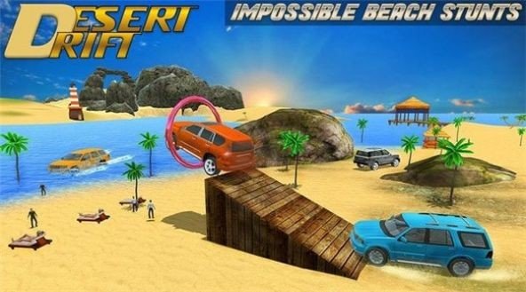 冒险飘移赛车Dubai jeep Drift Desert Race v1.14截图3